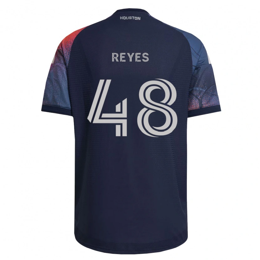 Danxen Homem Camisola Dylan Reyes #48 Azul Profundo Branco Laranja Alternativa 2026/27 Camisa