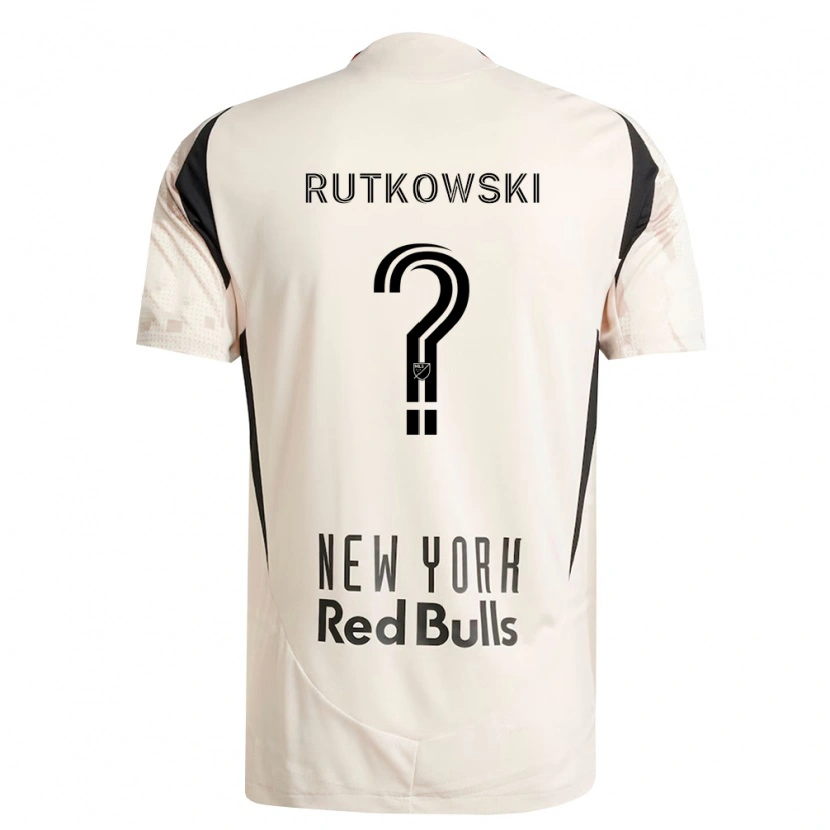Danxen Homem Camisola Alan Rutkowski #0 Branco Off-Red Preto Alternativa 2026/27 Camisa