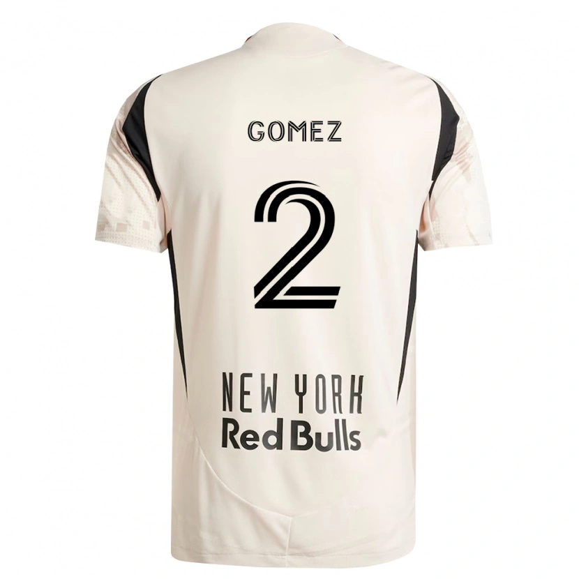 Danxen Homem Camisola Álex Gómez #2 Branco Off-Red Preto Alternativa 2026/27 Camisa