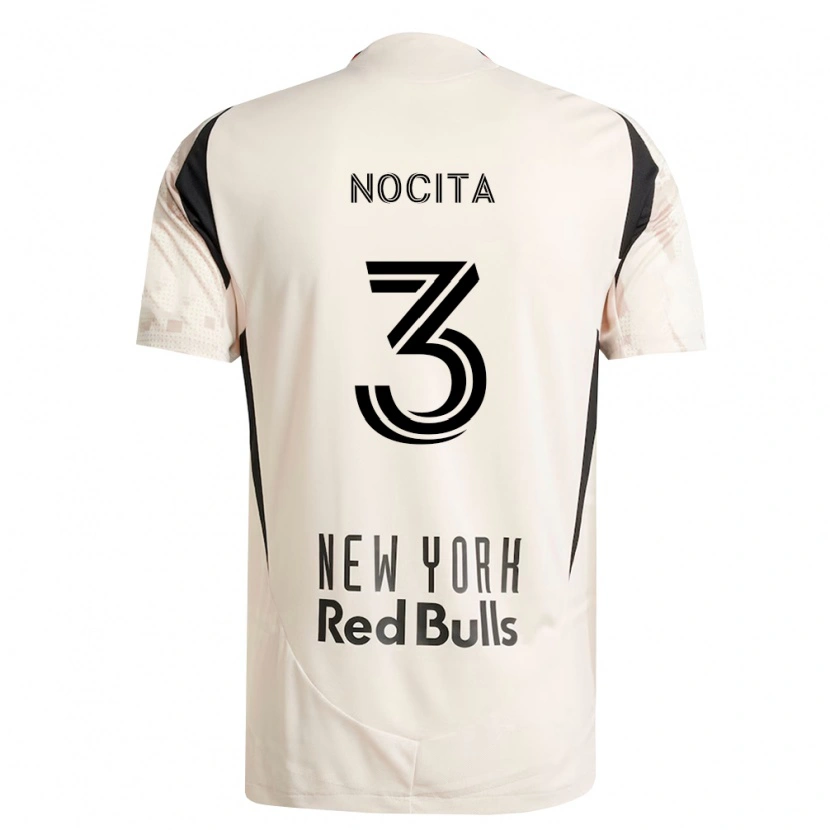 Danxen Homem Camisola Matthew Nocita #3 Branco Off-Red Preto Alternativa 2026/27 Camisa
