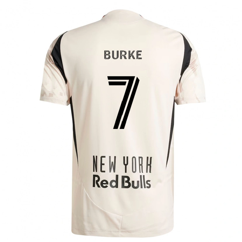 Danxen Homem Camisola Cory Burke #7 Branco Off-Red Preto Alternativa 2026/27 Camisa