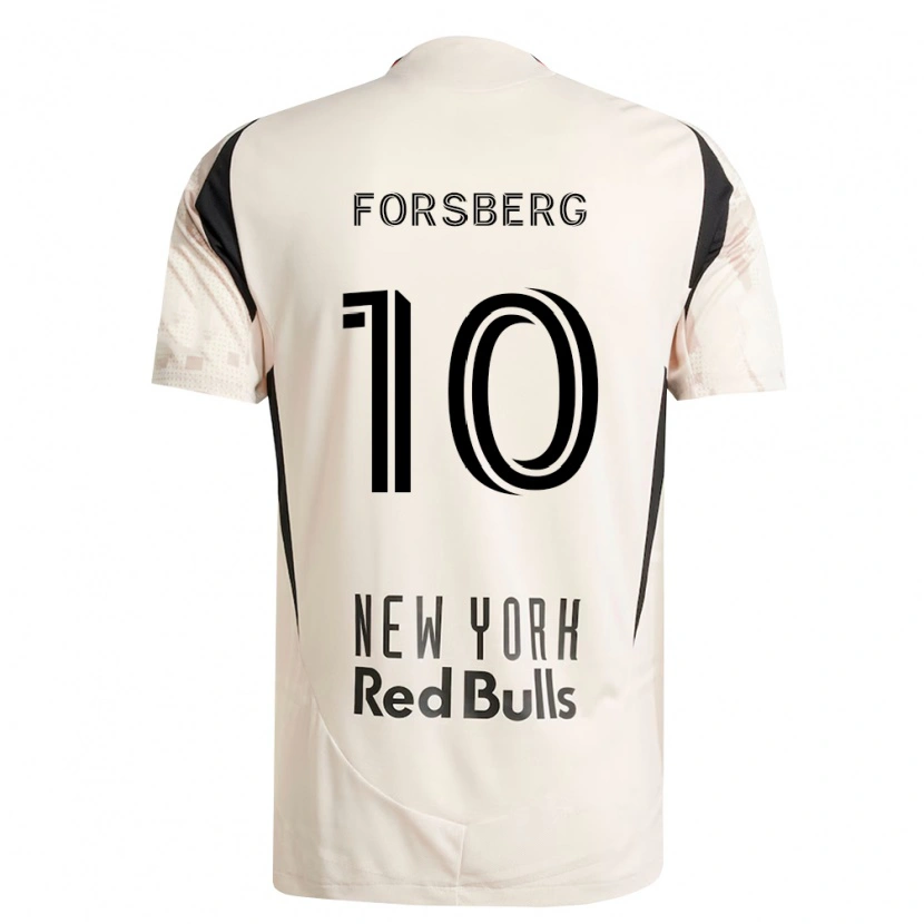 Danxen Homem Camisola Emil Forsberg #10 Branco Off-Red Preto Alternativa 2026/27 Camisa