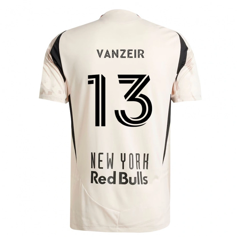 Danxen Homem Camisola Dante Vanzeir #13 Branco Off-Red Preto Alternativa 2026/27 Camisa