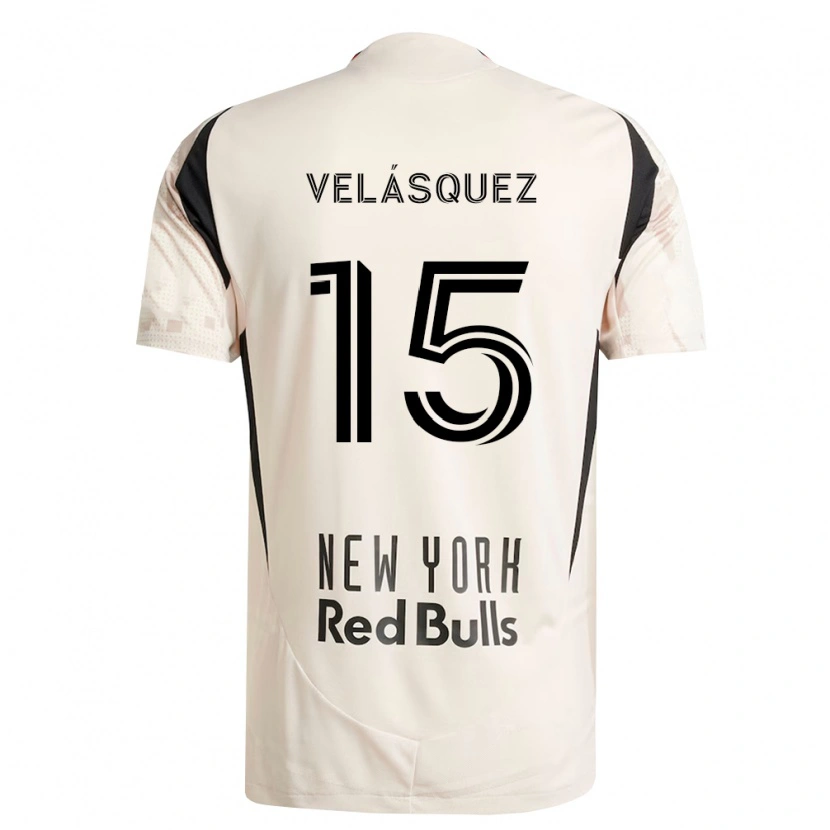 Danxen Homem Camisola Eric Velásquez #15 Branco Off-Red Preto Alternativa 2026/27 Camisa