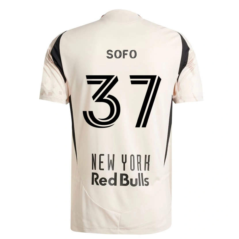 Danxen Homem Camisola Mohammed Sofo #37 Branco Off-Red Preto Alternativa 2026/27 Camisa