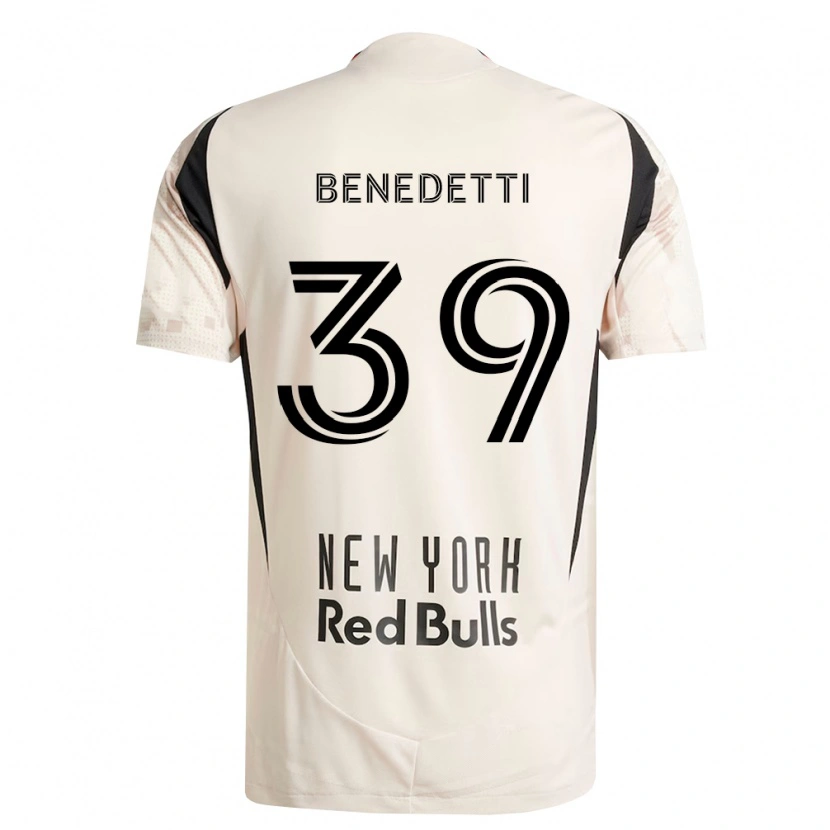 Danxen Homem Camisola Nehuén Benedetti #39 Branco Off-Red Preto Alternativa 2026/27 Camisa