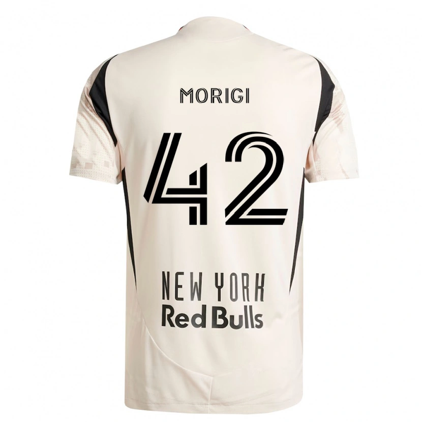 Danxen Homem Camisola Marco Morigi #42 Branco Off-Red Preto Alternativa 2026/27 Camisa