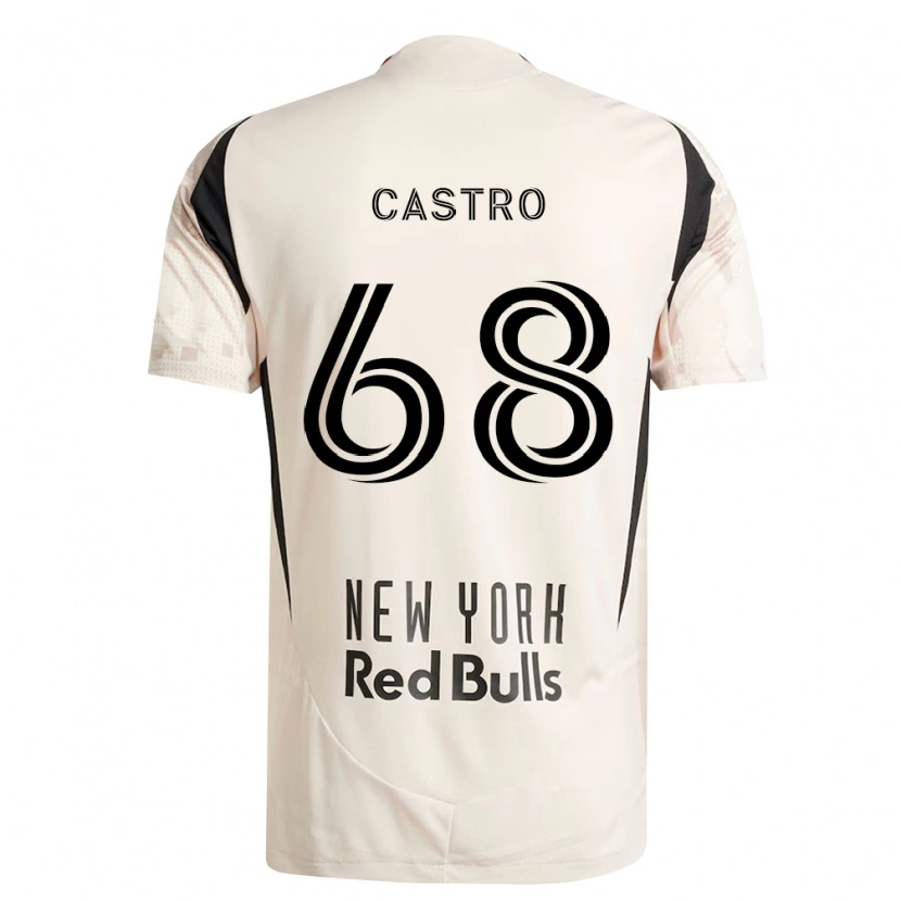 Danxen Homem Camisola Bradley Castro #68 Branco Off-Red Preto Alternativa 2026/27 Camisa