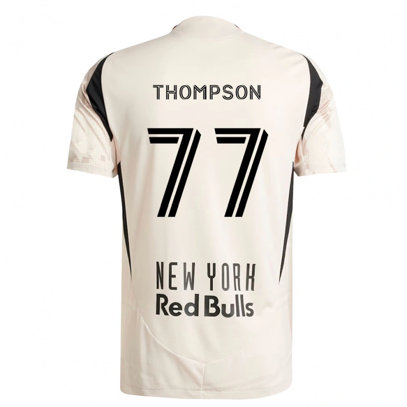 Danxen Homem Camisola Amos Shapiro-Thompson #77 Branco Off-Red Preto Alternativa 2026/27 Camisa