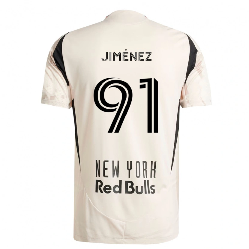 Danxen Homem Camisola Mijahir Jiménez #91 Branco Off-Red Preto Alternativa 2026/27 Camisa
