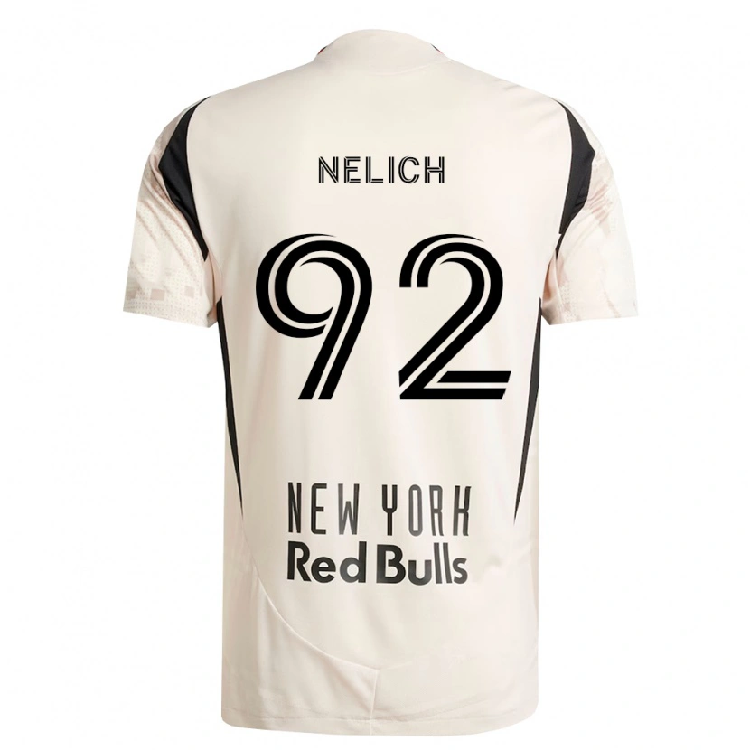 Danxen Homem Camisola Dennis Nelich #92 Branco Off-Red Preto Alternativa 2026/27 Camisa