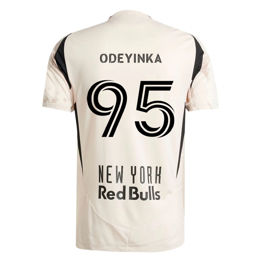 Danxen Homem Camisola Malik Odeyinka #95 Branco Off-Red Preto Alternativa 2026/27 Camisa