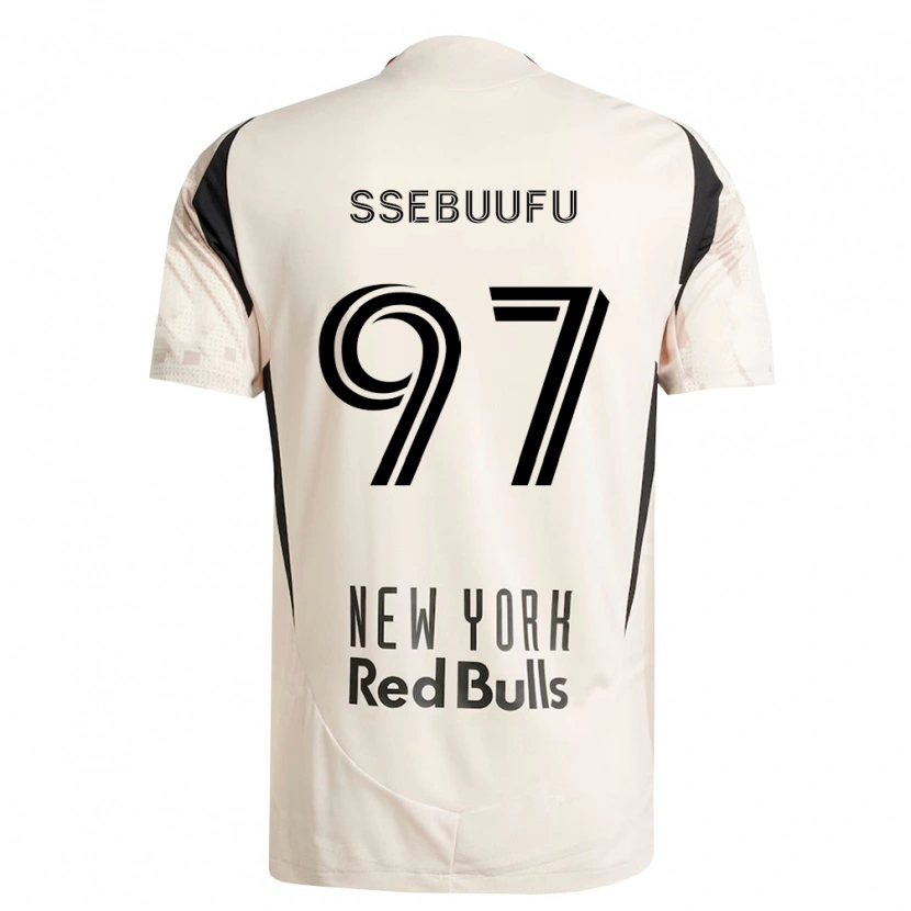 Danxen Homem Camisola Frank Ssebuufu #97 Branco Off-Red Preto Alternativa 2026/27 Camisa