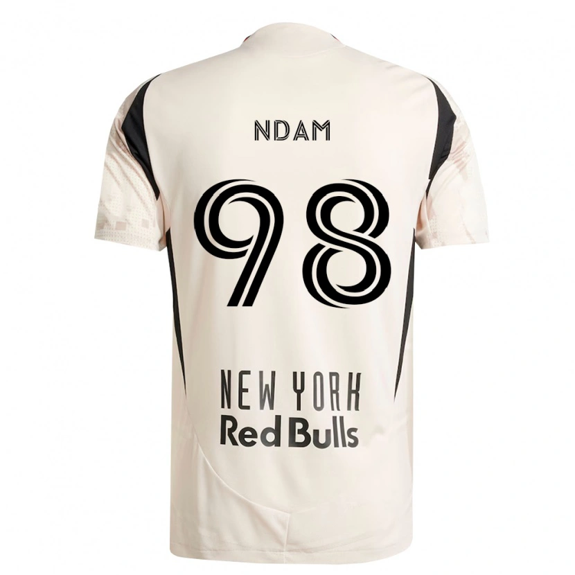 Danxen Homem Camisola Hassan Ndam #98 Branco Off-Red Preto Alternativa 2026/27 Camisa