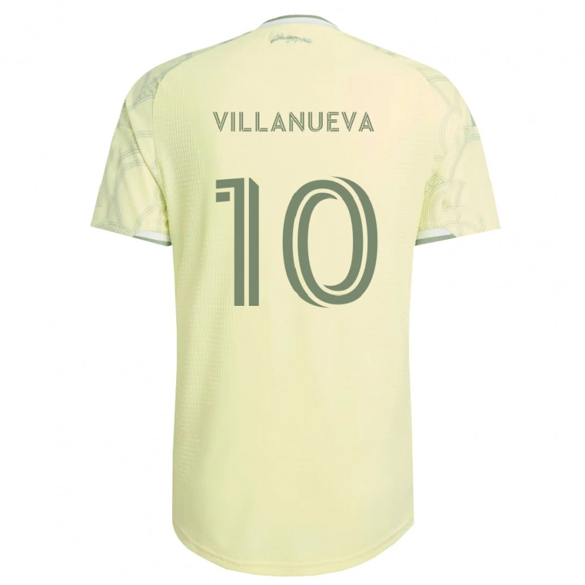 Danxen Homem Camisola Jordan Villanueva #10 Bege Branco Alternativa 2026/27 Camisa