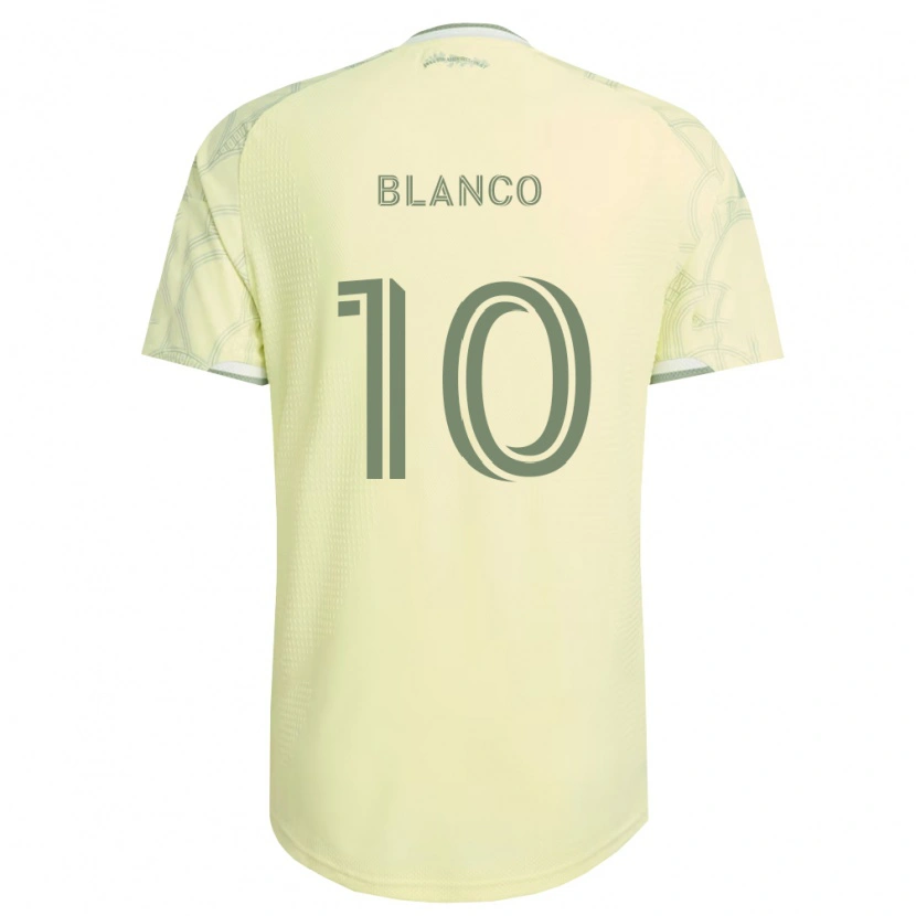 Danxen Homem Camisola Sebastián Blanco #10 Bege Branco Alternativa 2026/27 Camisa