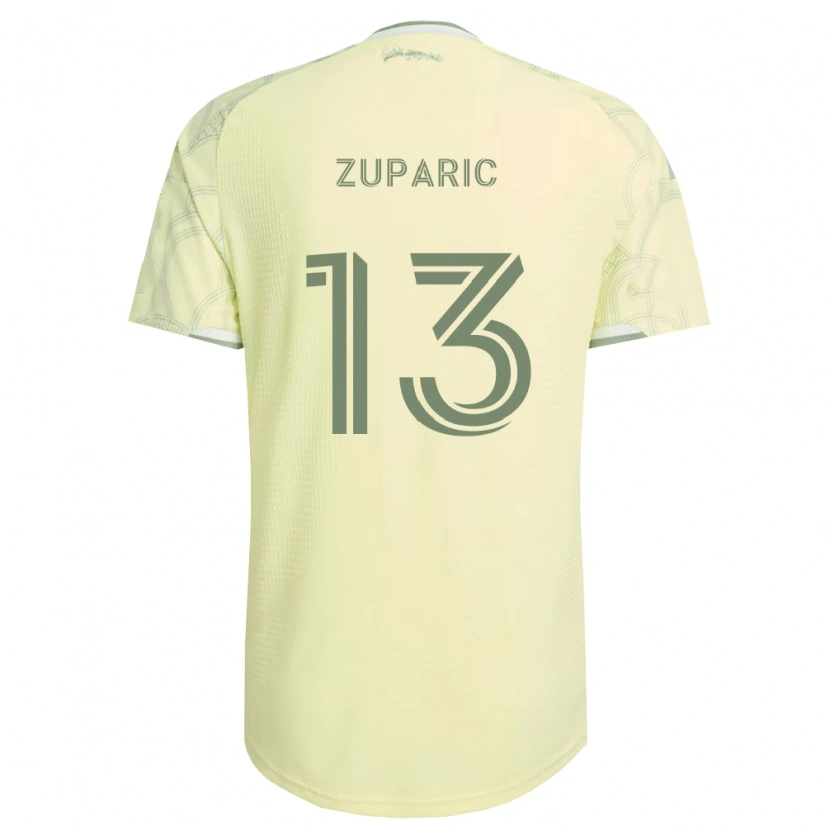 Danxen Homem Camisola Dario Zuparic #13 Bege Branco Alternativa 2026/27 Camisa