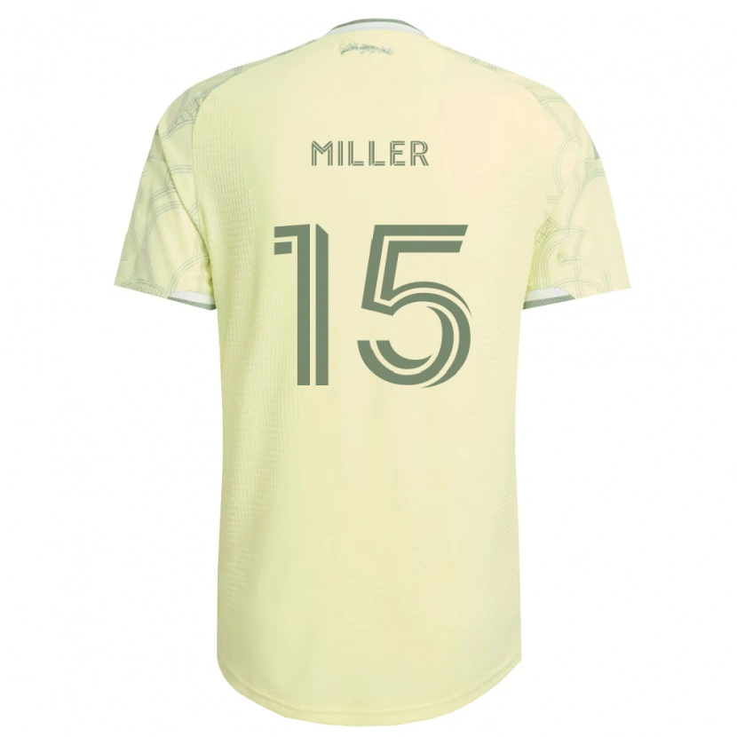 Danxen Homem Camisola Eric Miller #15 Bege Branco Alternativa 2026/27 Camisa