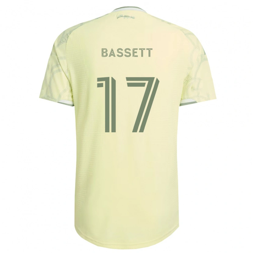 Danxen Homem Camisola Cole Bassett #17 Bege Branco Alternativa 2026/27 Camisa