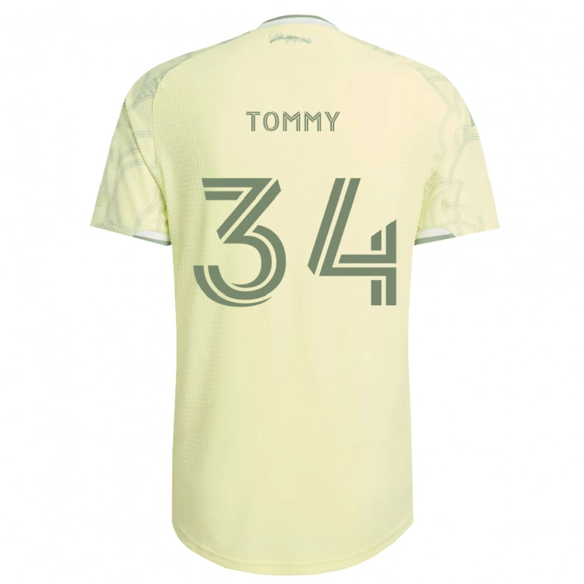 Danxen Homem Camisola Calem Tommy #34 Bege Branco Alternativa 2026/27 Camisa