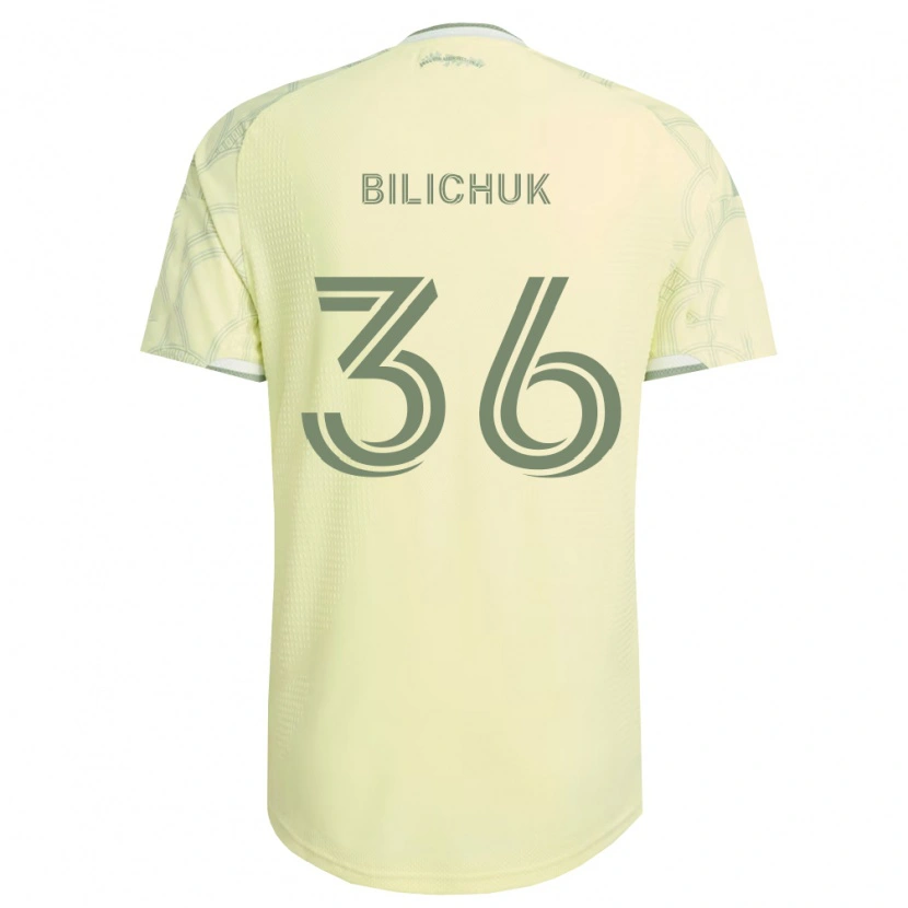 Danxen Homem Camisola Ryan Bilichuk #36 Bege Branco Alternativa 2026/27 Camisa