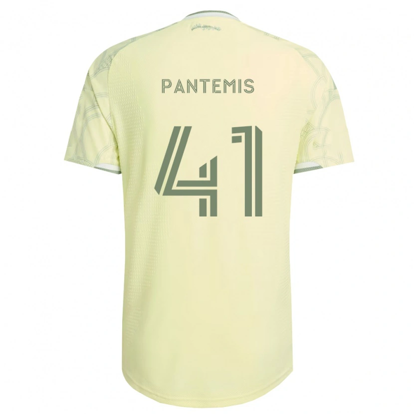 Danxen Homem Camisola James Pantemis #41 Bege Branco Alternativa 2026/27 Camisa
