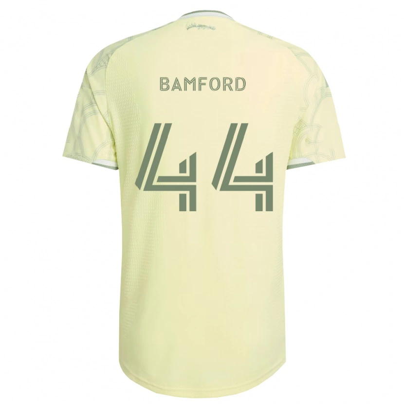 Danxen Homem Camisola Alex Bamford #44 Bege Branco Alternativa 2026/27 Camisa