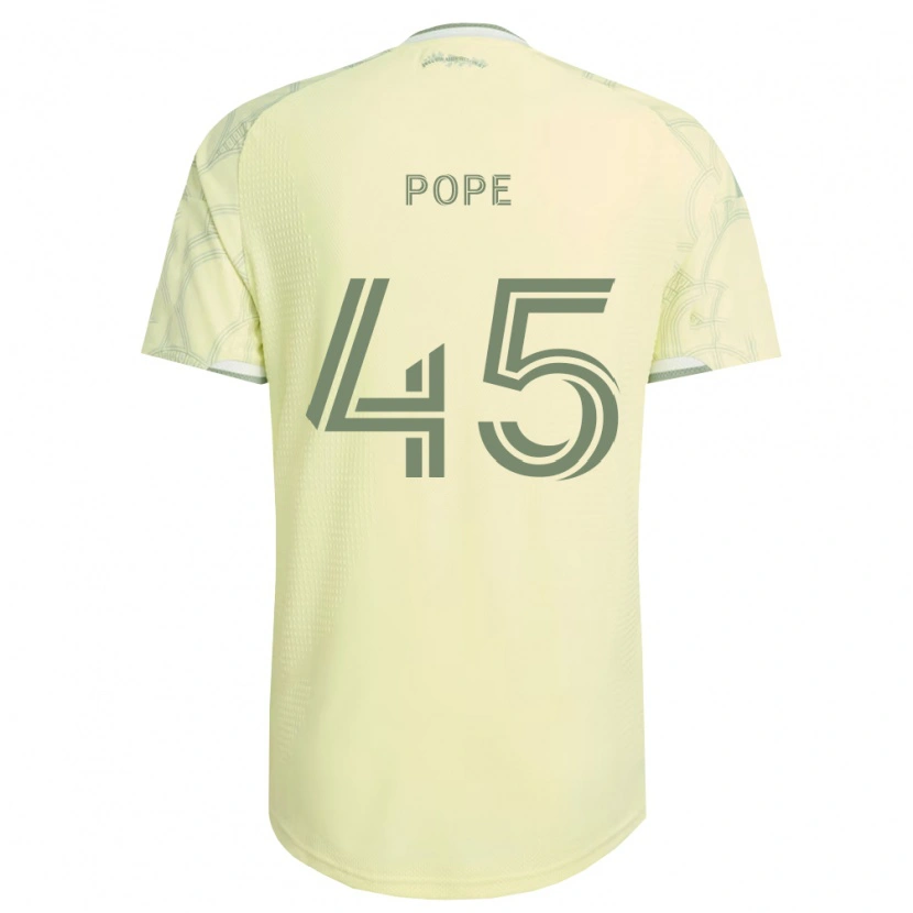 Danxen Homem Camisola Blake Pope #45 Bege Branco Alternativa 2026/27 Camisa