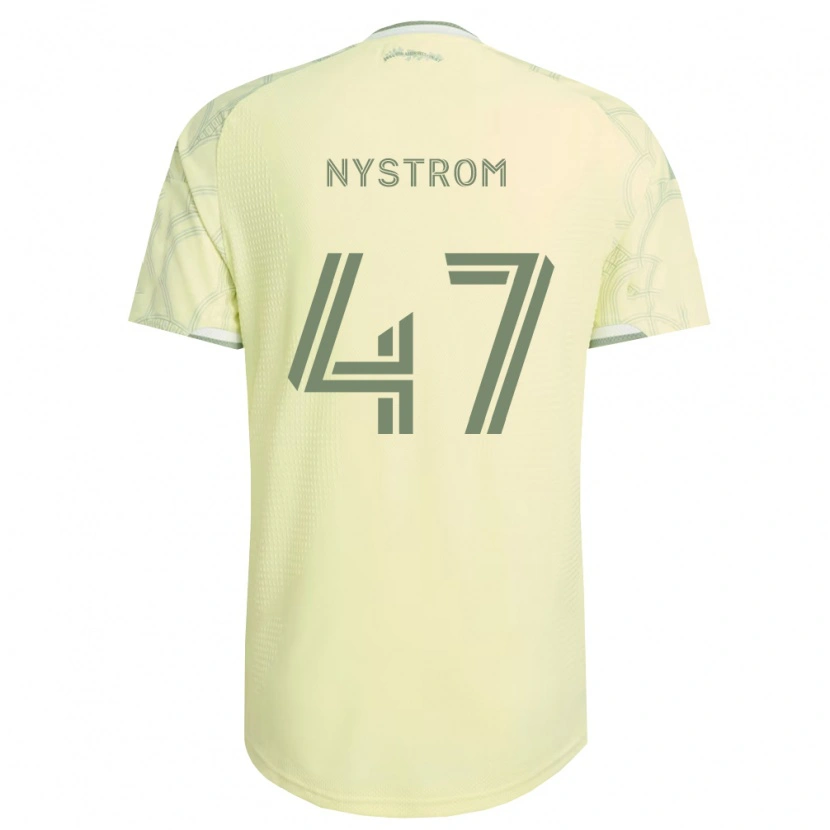 Danxen Homem Camisola Maximo Nystrom #47 Bege Branco Alternativa 2026/27 Camisa