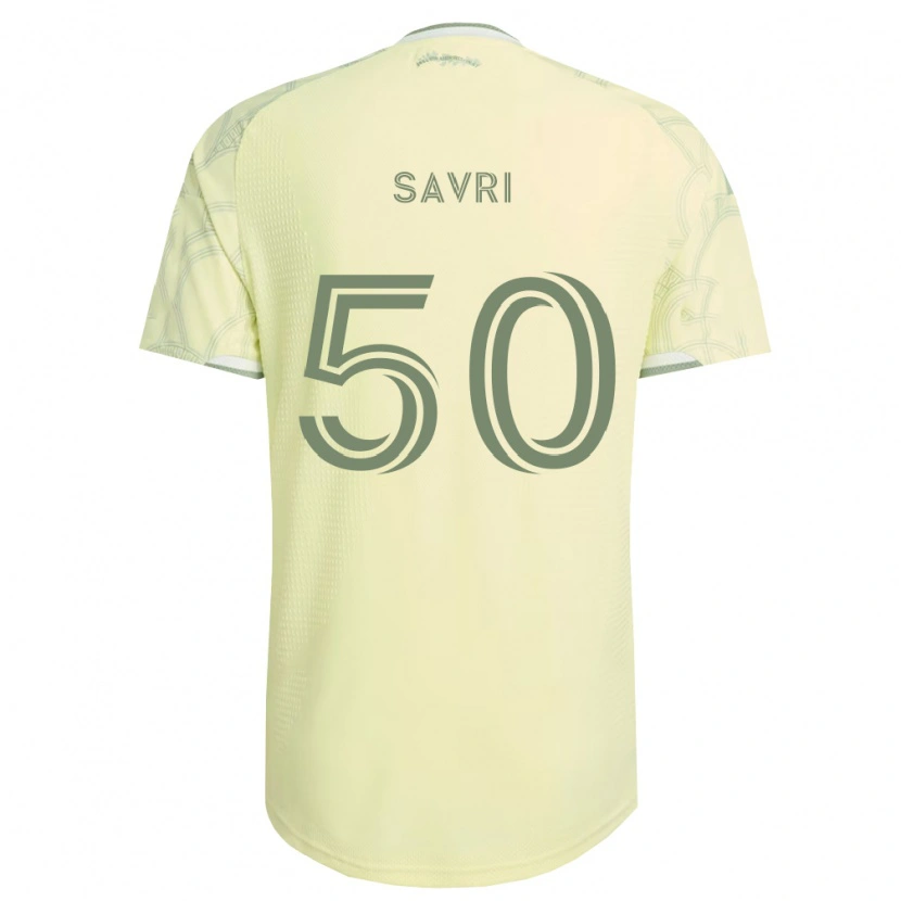 Danxen Homem Camisola Nolan Savri #50 Bege Branco Alternativa 2026/27 Camisa