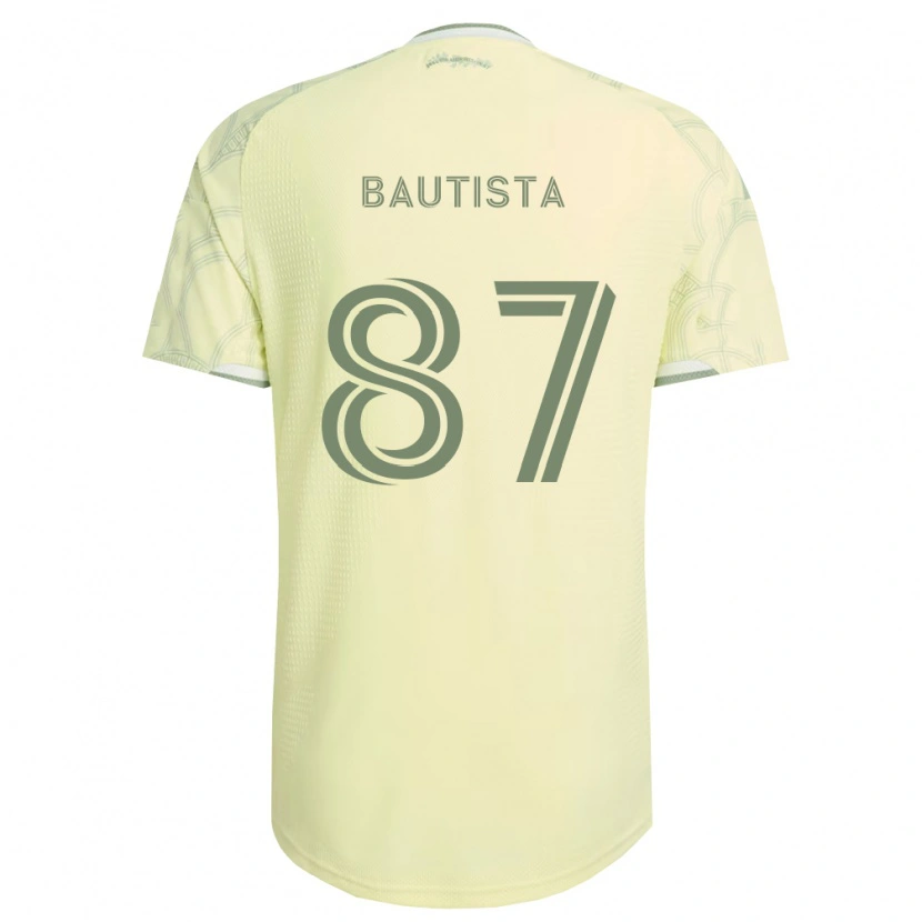 Danxen Homem Camisola Ricardo Bautista #87 Bege Branco Alternativa 2026/27 Camisa