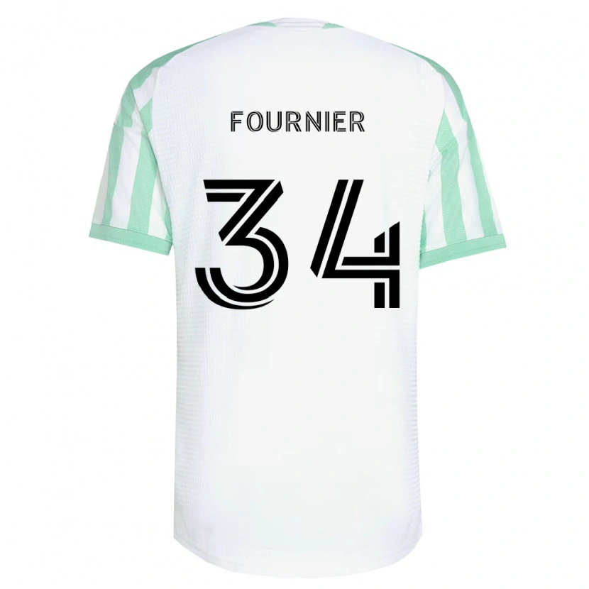 Danxen Homem Camisola Drake Fournier #34 Verde Claro Branco Preto Alternativa 2026/27 Camisa