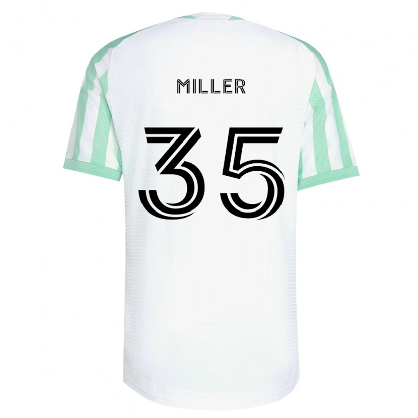 Danxen Homem Camisola Mason Miller #35 Verde Claro Branco Preto Alternativa 2026/27 Camisa