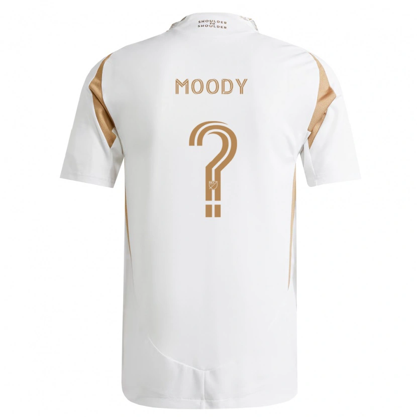 Danxen Homem Camisola Noah Moody #0 Branco Marrom Alternativa 2026/27 Camisa