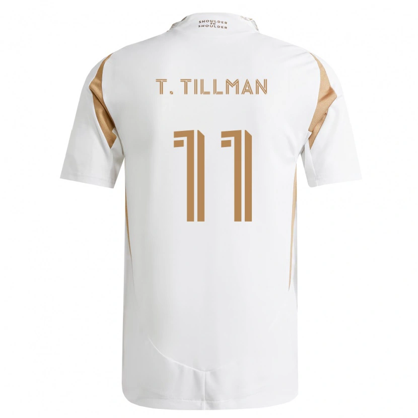 Danxen Homem Camisola Timothy Tillman #11 Branco Marrom Alternativa 2026/27 Camisa