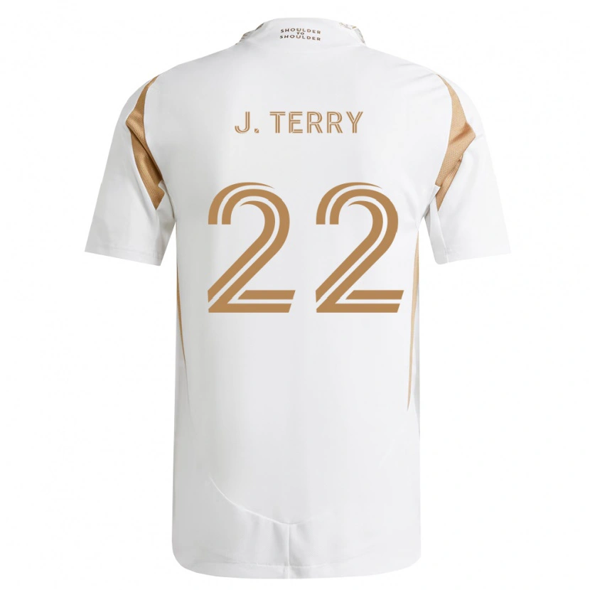 Danxen Homem Camisola Jude Terry #22 Branco Marrom Alternativa 2026/27 Camisa