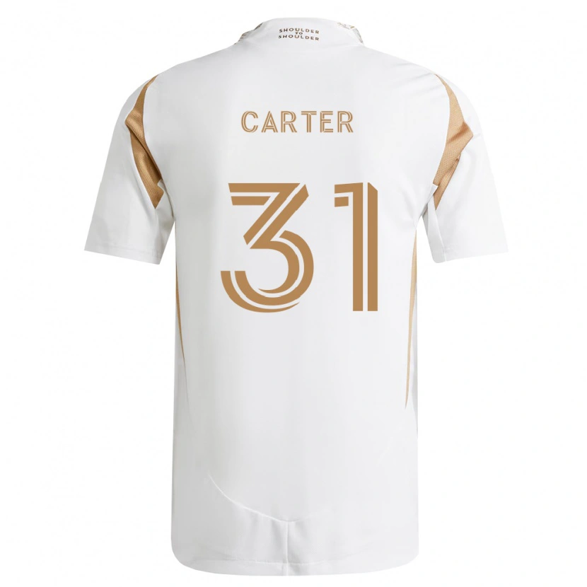 Danxen Homem Camisola Cabral Carter #31 Branco Marrom Alternativa 2026/27 Camisa
