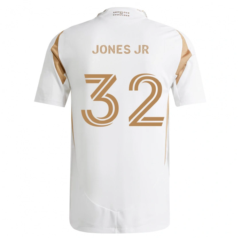 Danxen Homem Camisola Deryk Jones Jr #32 Branco Marrom Alternativa 2026/27 Camisa