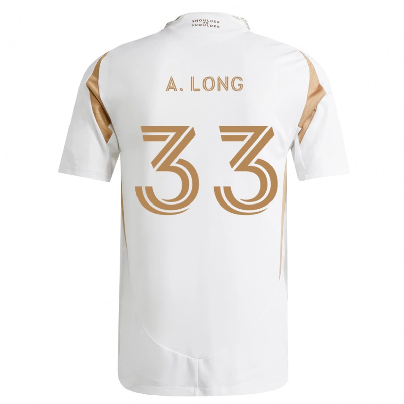 Danxen Homem Camisola Aaron Long #33 Branco Marrom Alternativa 2026/27 Camisa