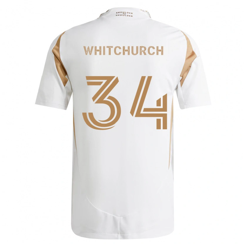 Danxen Homem Camisola Giuliano Whitchurch #34 Branco Marrom Alternativa 2026/27 Camisa