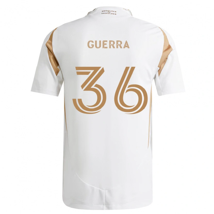 Danxen Homem Camisola Decarlo Guerra #36 Branco Marrom Alternativa 2026/27 Camisa