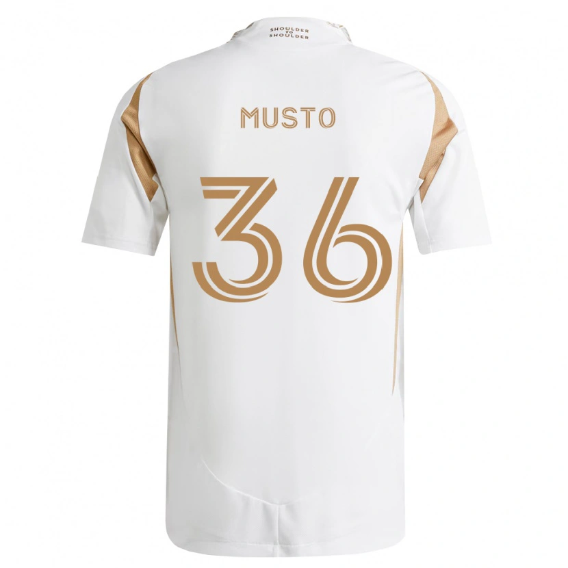 Danxen Homem Camisola Tommy Musto #36 Branco Marrom Alternativa 2026/27 Camisa