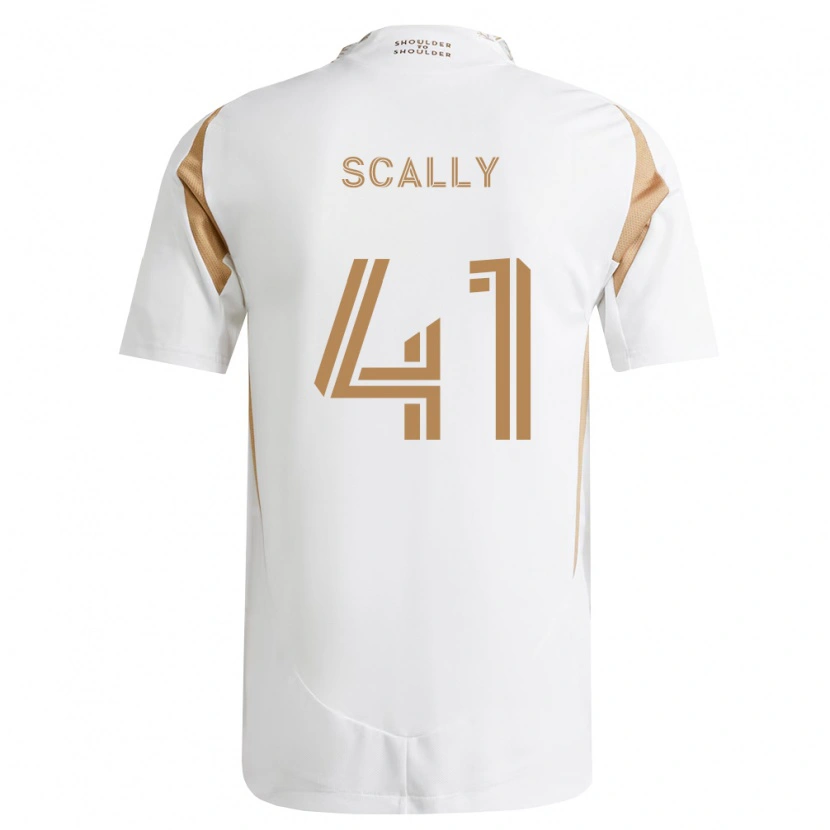 Danxen Homem Camisola Ethan Scally #41 Branco Marrom Alternativa 2026/27 Camisa