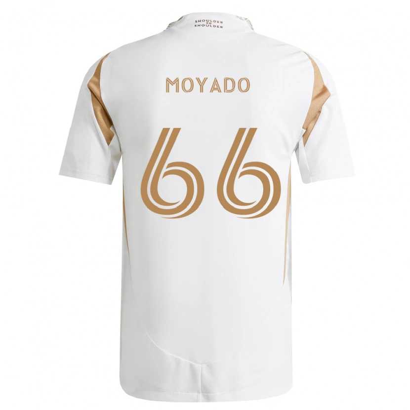 Danxen Homem Camisola Bryan Moyado #66 Branco Marrom Alternativa 2026/27 Camisa