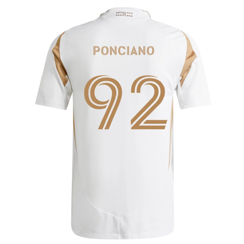Danxen Homem Camisola Emir Ponciano #92 Branco Marrom Alternativa 2026/27 Camisa