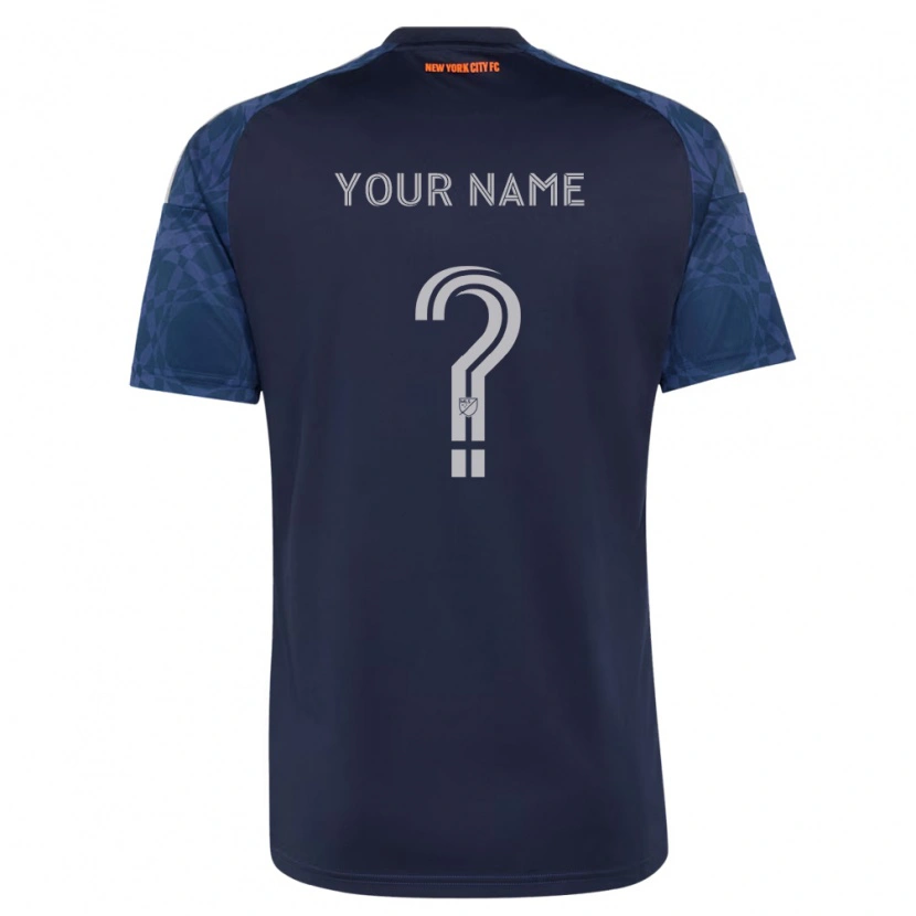 Danxen Homem Camisola Seu Nome #0 Azul Profundo Branco Alternativa 2026/27 Camisa