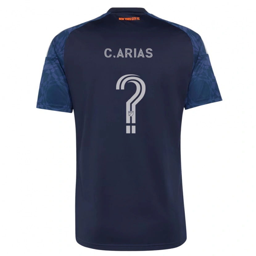 Danxen Homem Camisola Cristopher Arias #0 Azul Profundo Branco Alternativa 2026/27 Camisa