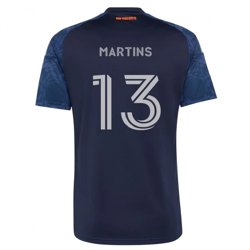 Danxen Homem Camisola Thiago Martins #13 Azul Profundo Branco Alternativa 2026/27 Camisa