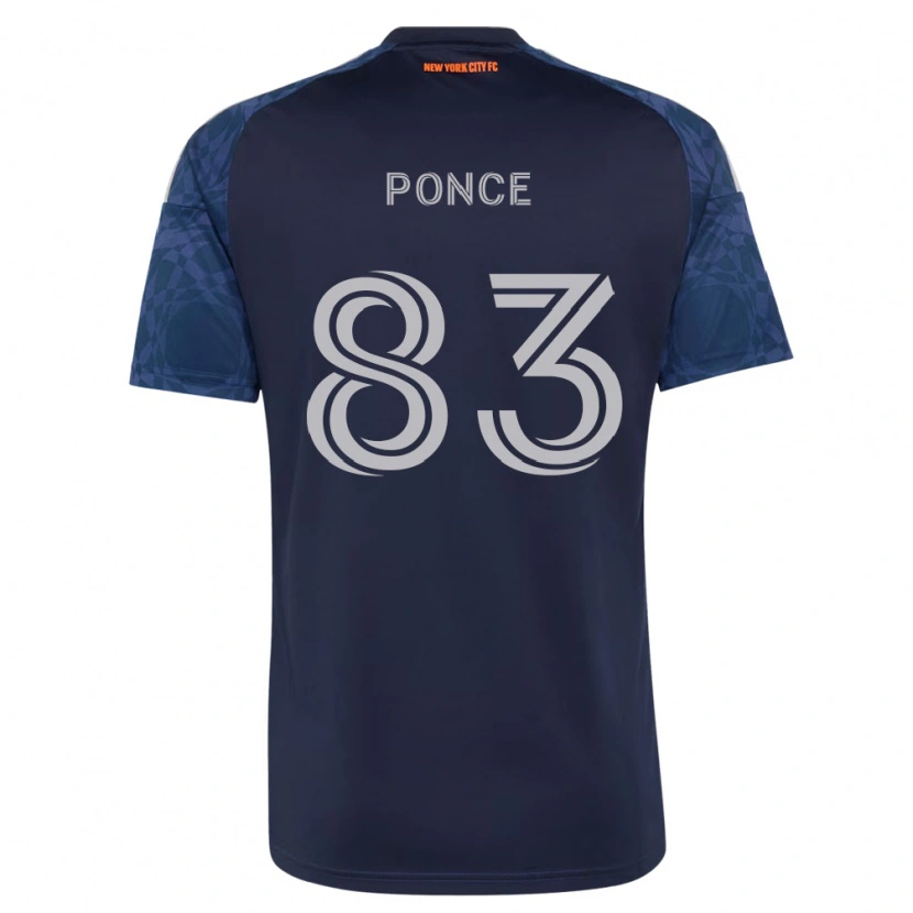 Danxen Homem Camisola Camilo Ponce #83 Azul Profundo Branco Alternativa 2026/27 Camisa