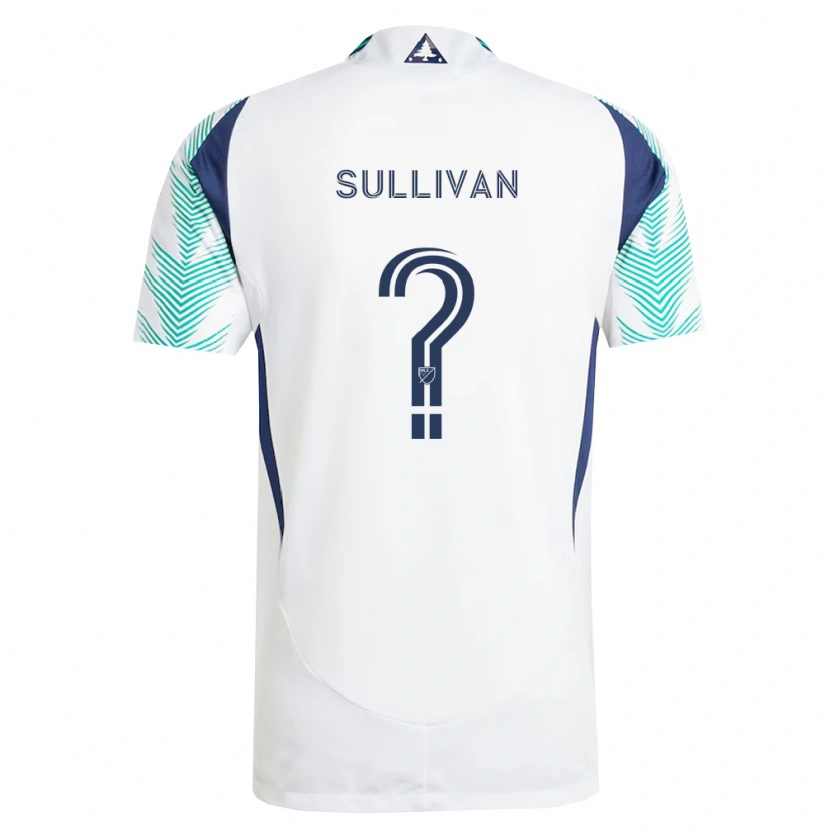 Danxen Homem Camisola Mason Sullivan #0 Branco Azul Marinho Verde Claro Alternativa 2026/27 Camisa